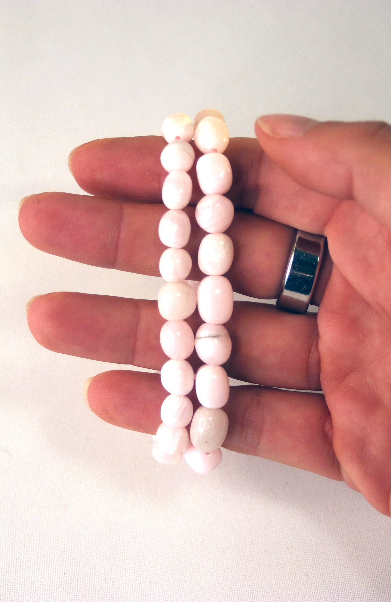 Mangano Calcite Nugget Bead Bracelet 451